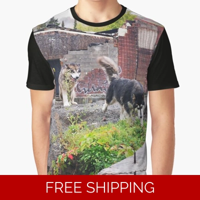 Le Studio Graphic T-Shirt Dogs 2019